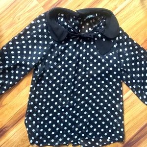 Rockabilly Peter Pan Sheer Blouse